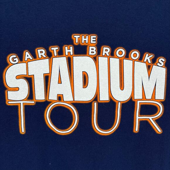 Garth Brooks Stadium Tour Denver Colorado Mile High Mens Size XL - Picture 4 of 5